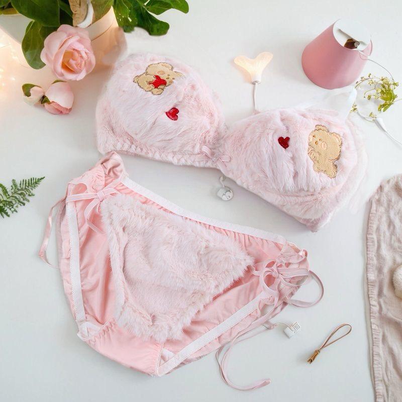 Cute Teddy Lingerie Set