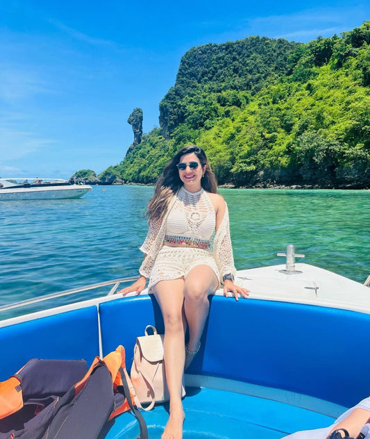 Jane Crochet Three Piece Set