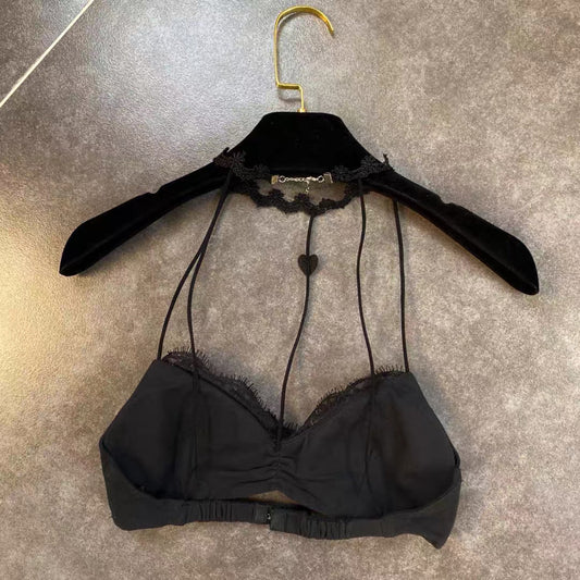 Black Choker Bralette