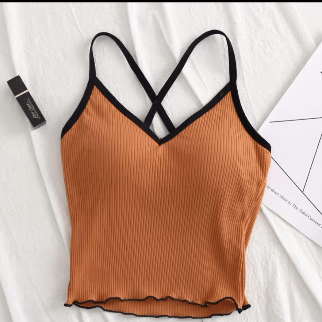 Criss Cross Cami Bra