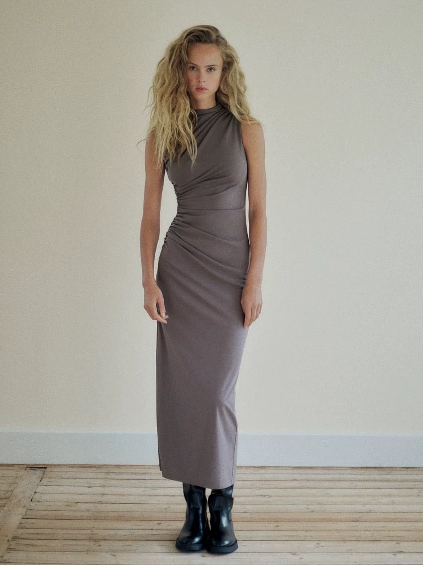 Jules Bodycon Slit Dress