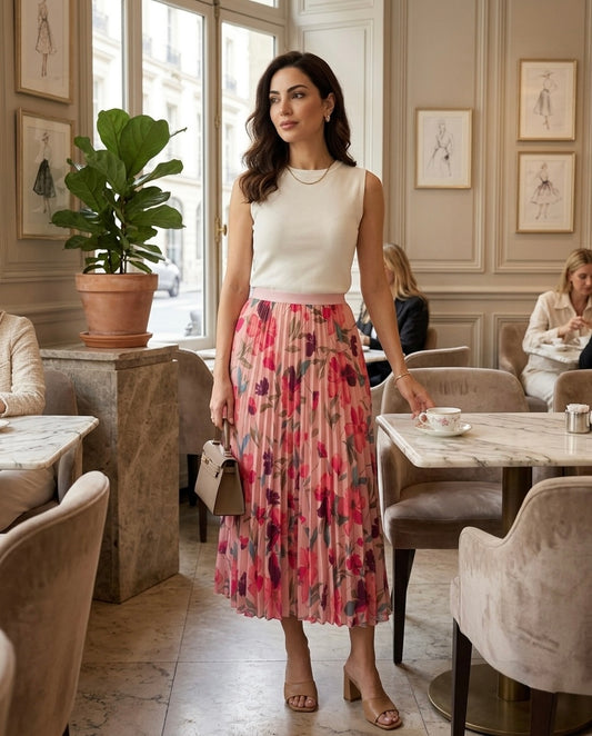 Kim Floral Skirt