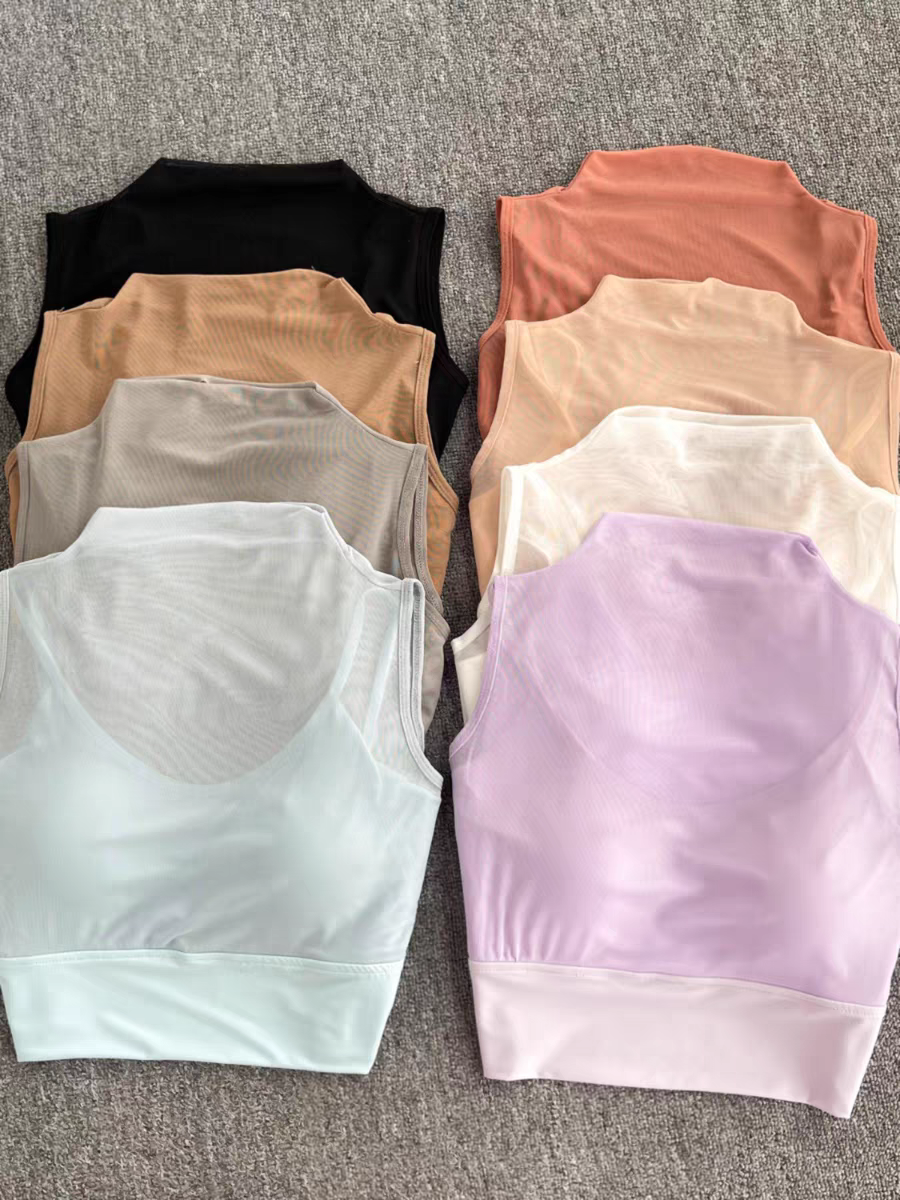 Mesh Padded Top