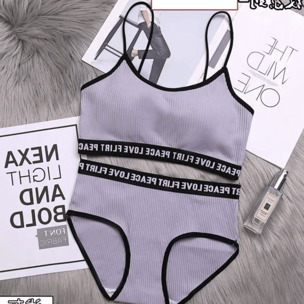 Lavender Lingerie Set