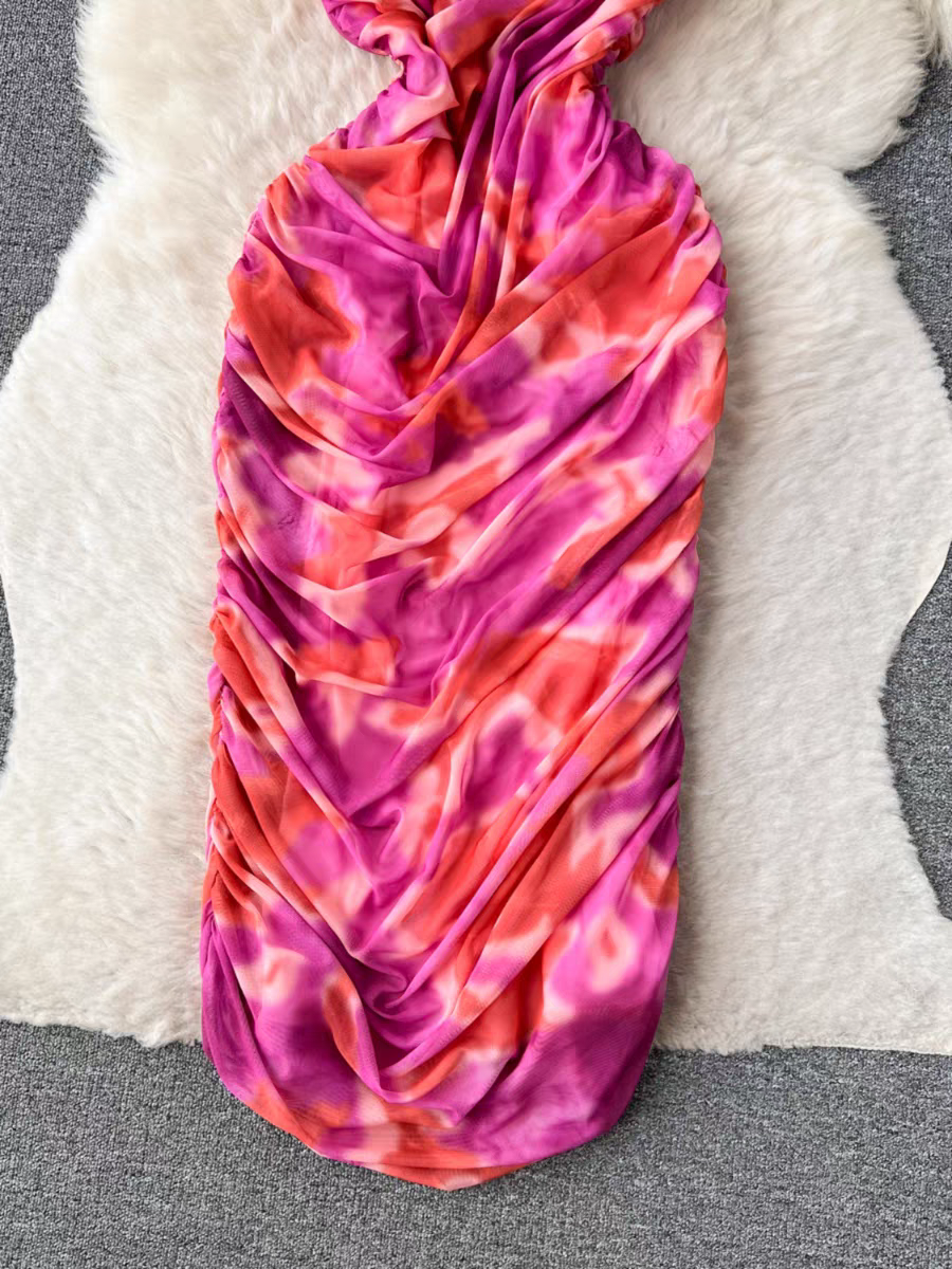 pink dress gladandglam