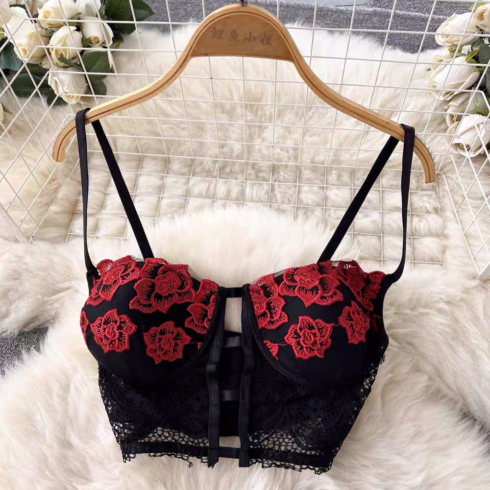 Rose Hot Lingerie Set