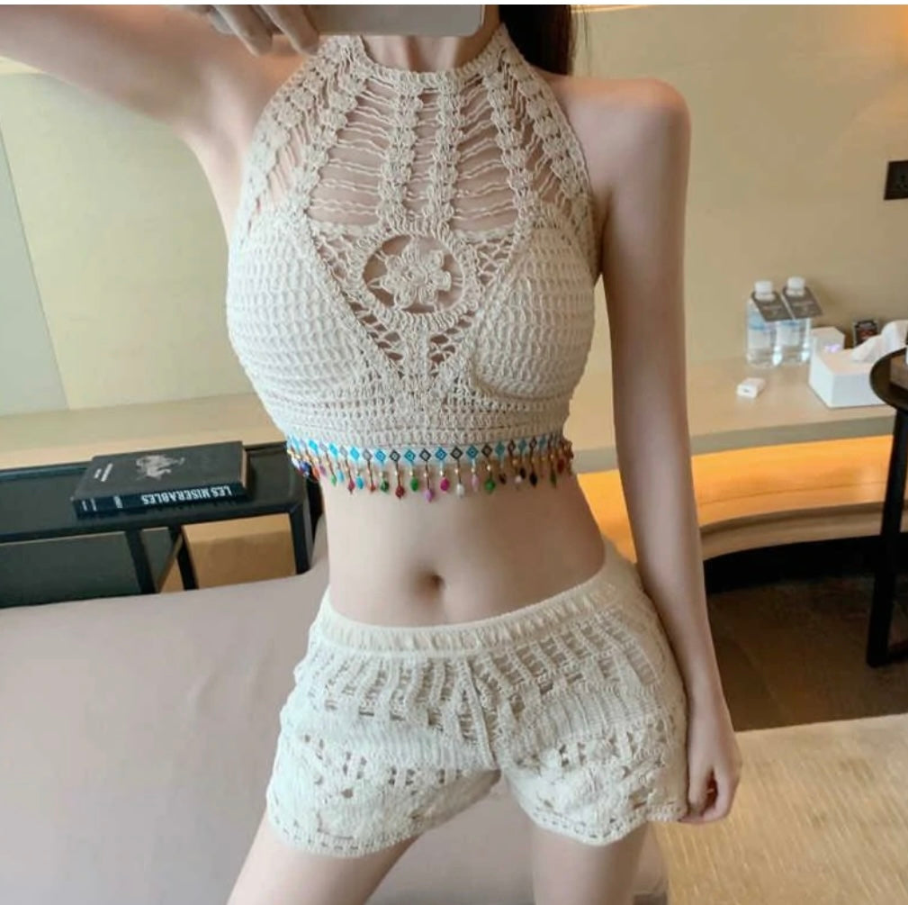 Original Picture of Jane Crochet Three Piece Set