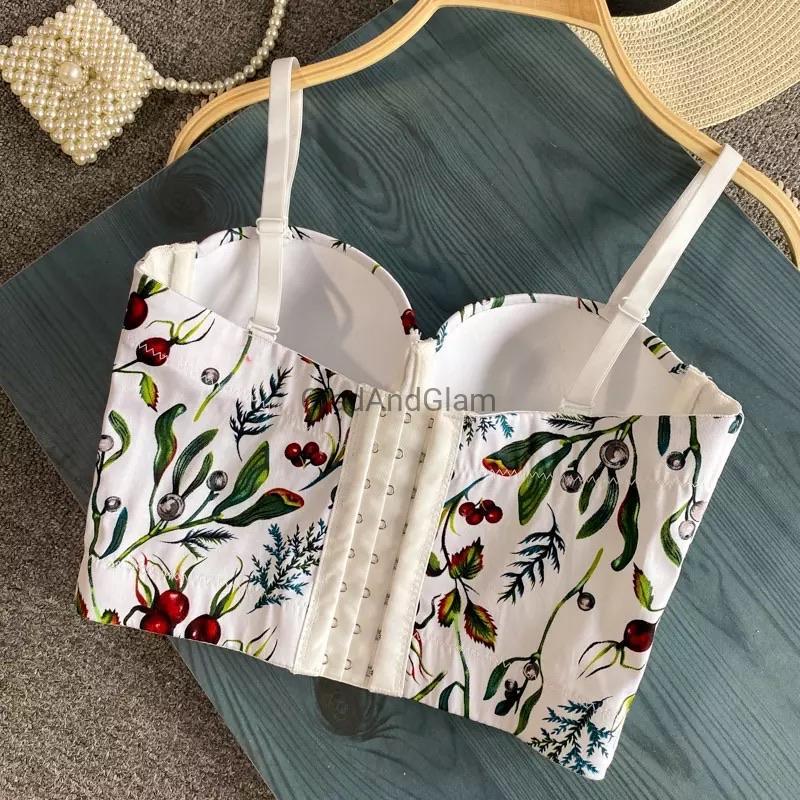 flower bustier