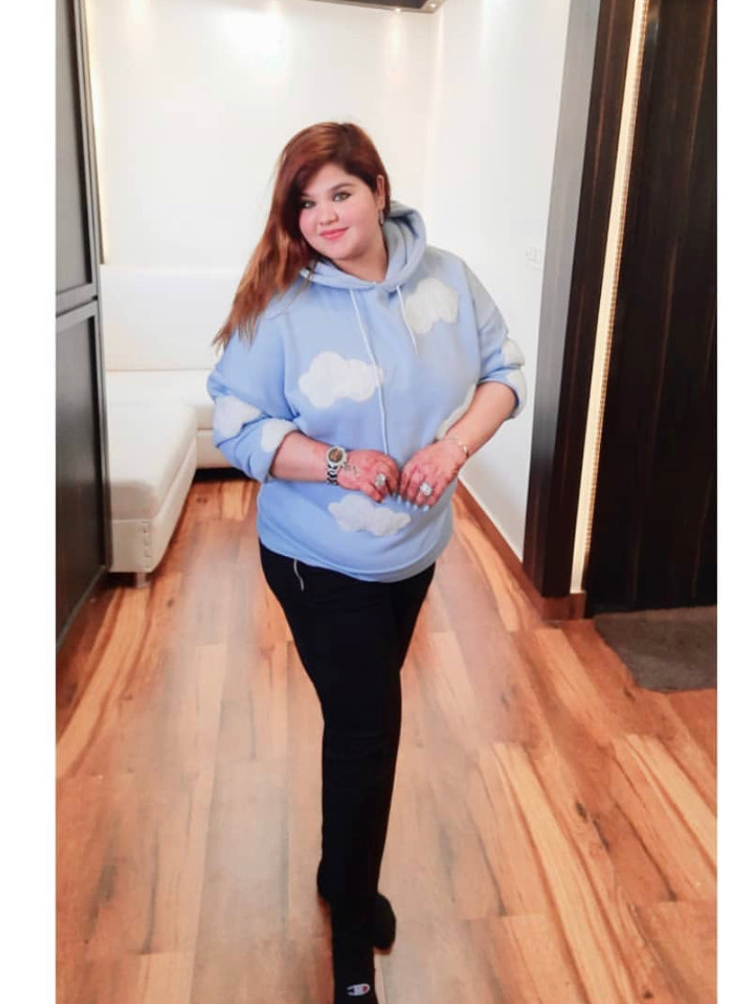 Original Picture of Cloud Print Hoodie