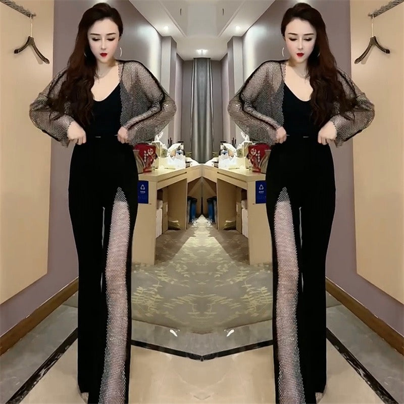 Charlotte Rhinestone Pants