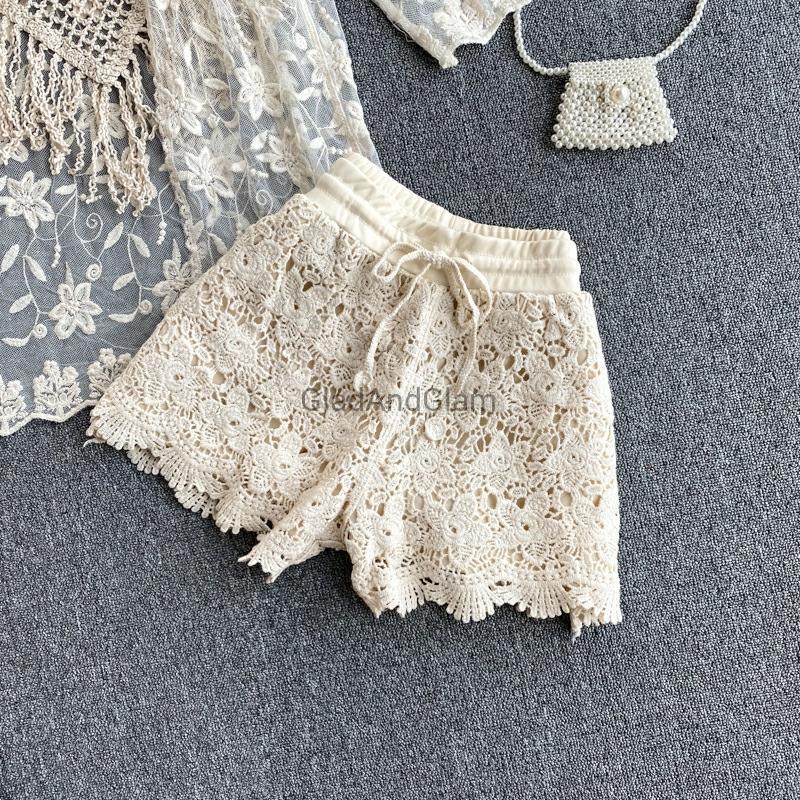 crochet shorts