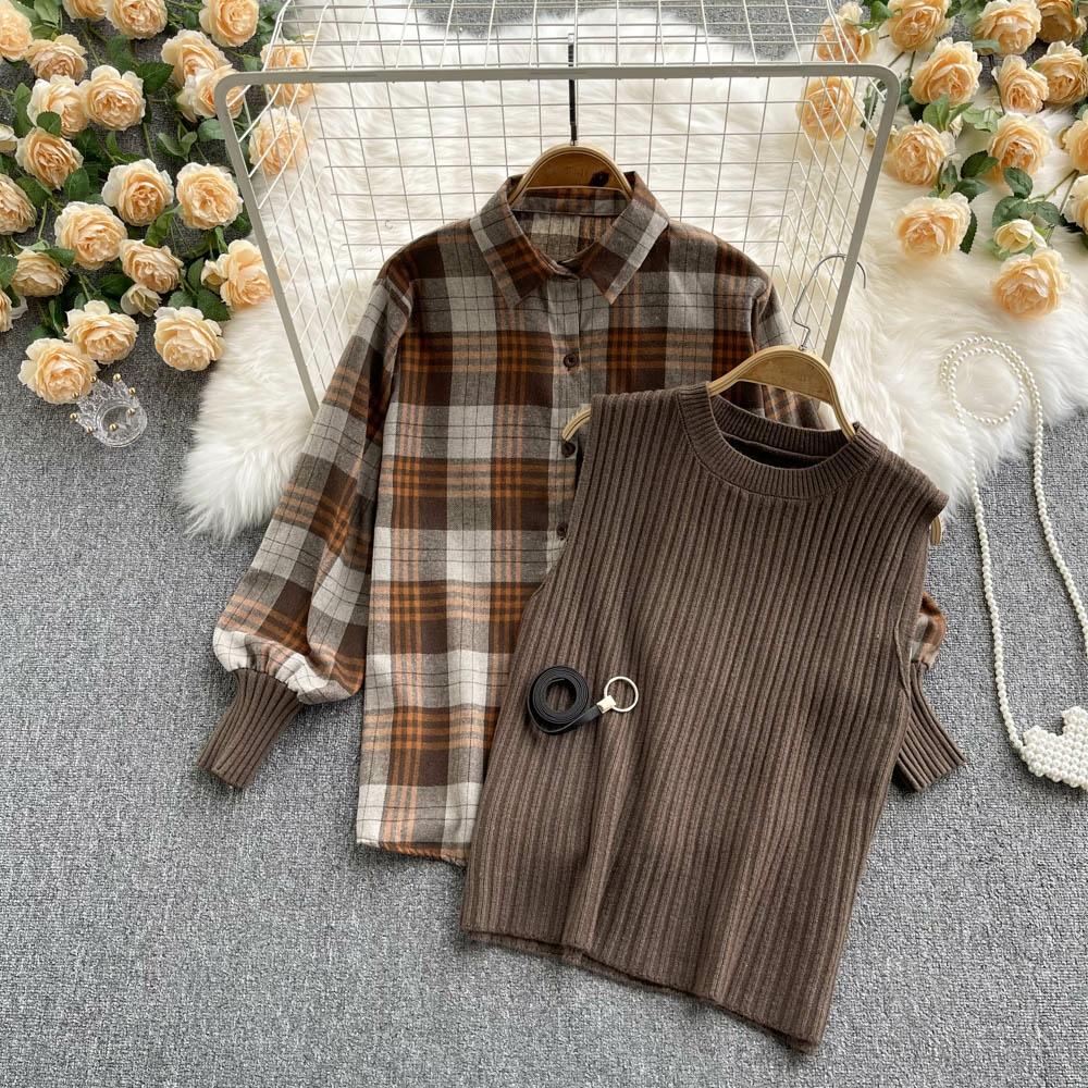 Shirt With Sweater