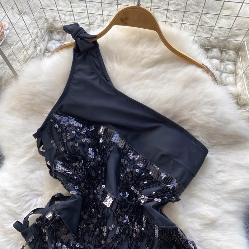 One Shoulder Bodysuit