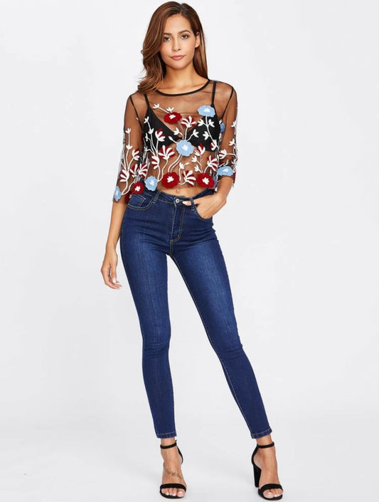 Dark Wash Skinny Jeans