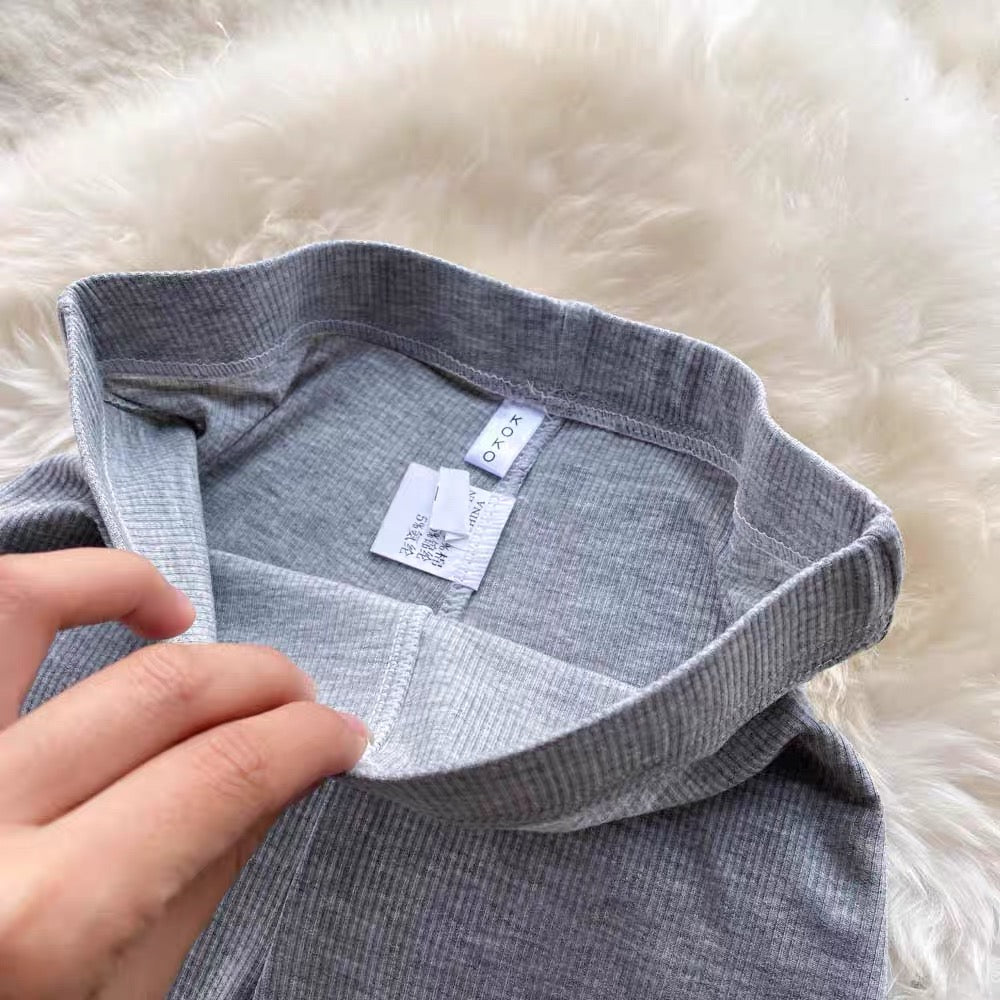 Katty High Waist Slit Pants