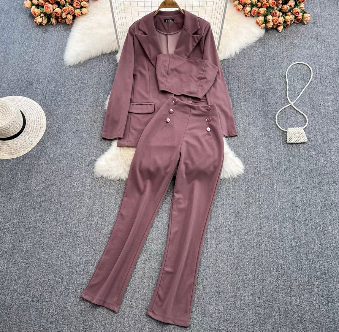 Sophia Formal Three Piece Set