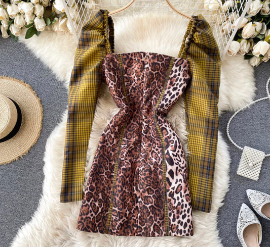 Leopard Print Dress