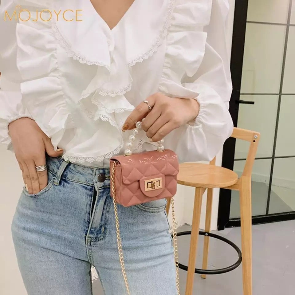 Pink Pearl Bag