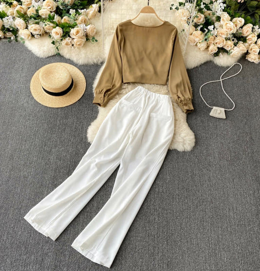 Veronica Top and Pants Set