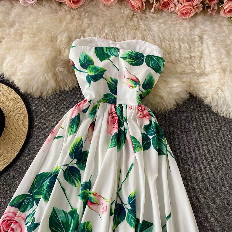 Belinda Tube Floral Dress