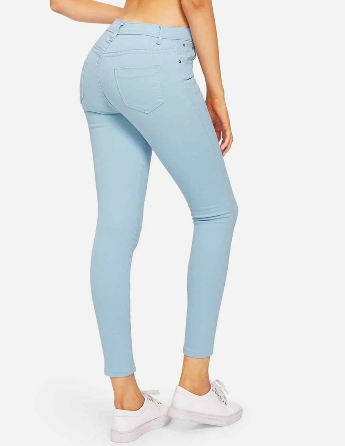 Light Wash Skinny Jeans