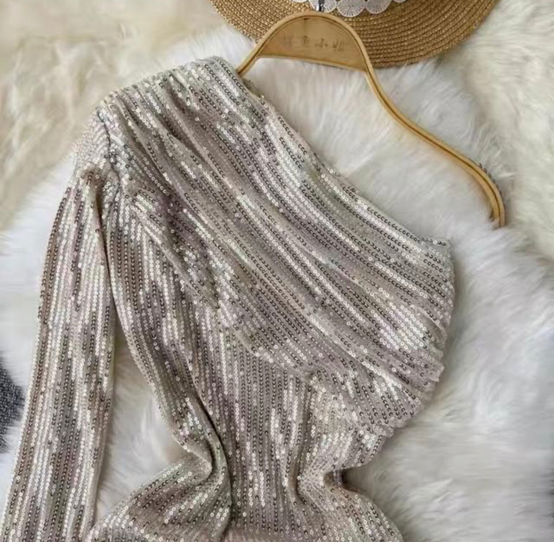 Taylor Sequin Dress