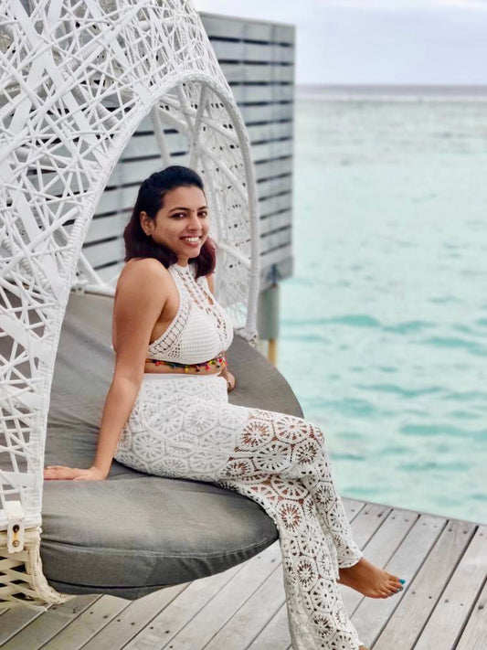 Jane Crochet Crop Top