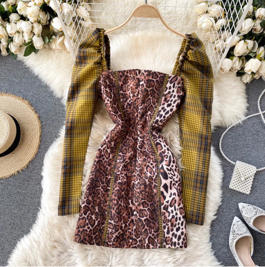 Leopard Print Dress