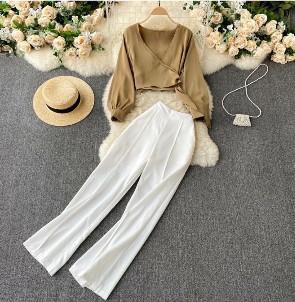 Veronica Top and Pants Set
