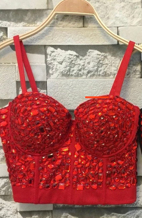 Adele Rhinestone Bustier