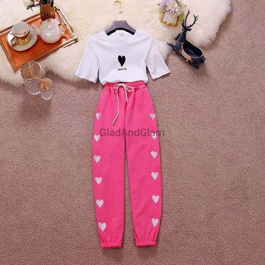 Charlotte Heart Print Co-Ords