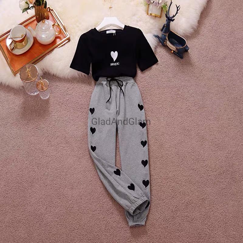Charlotte Heart Print Co-Ord Set