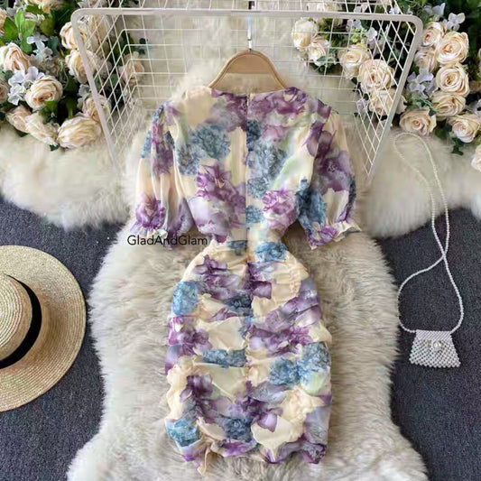 Floral Bodycon Dress