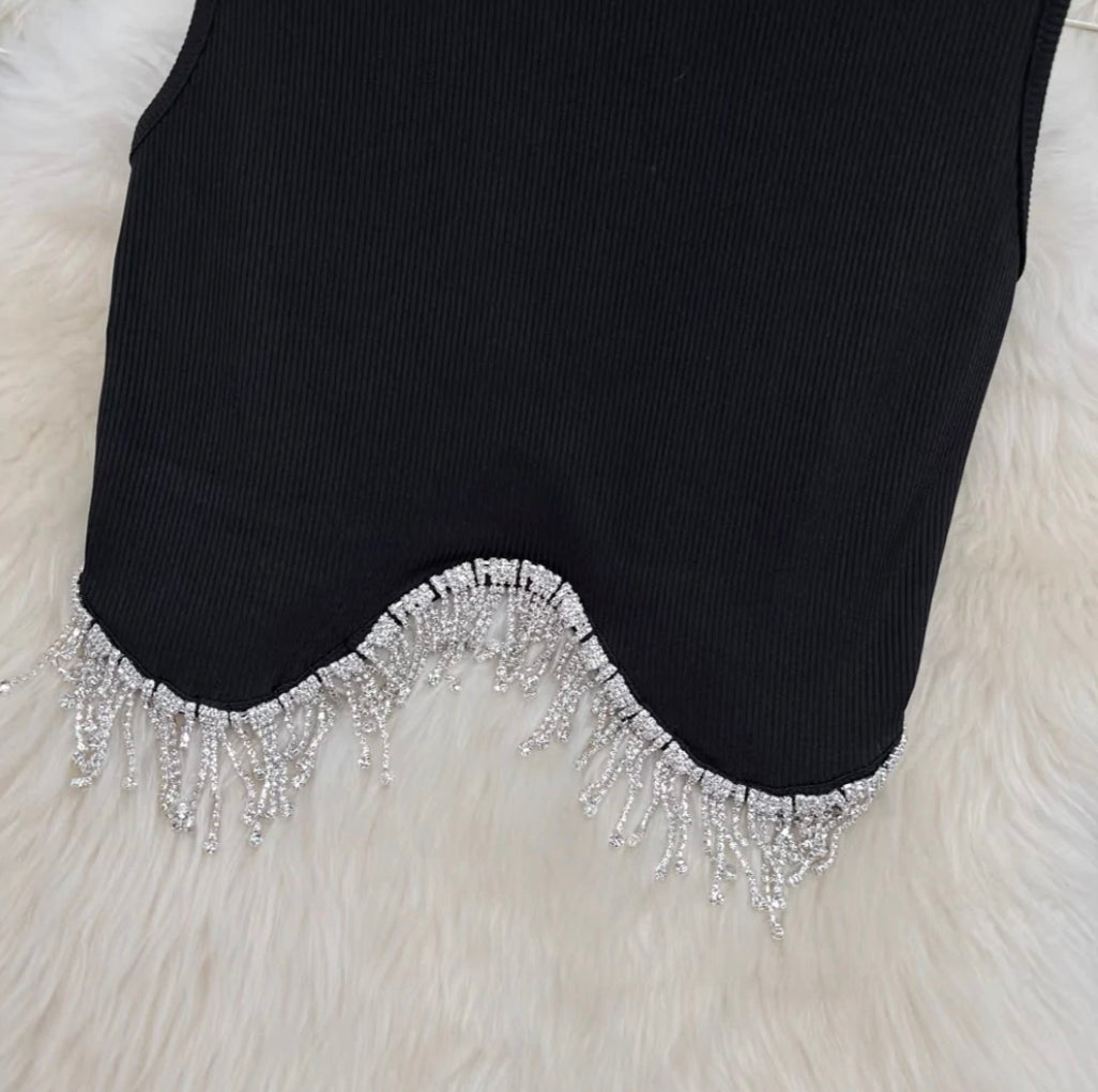Zoe Tassel Crop Top