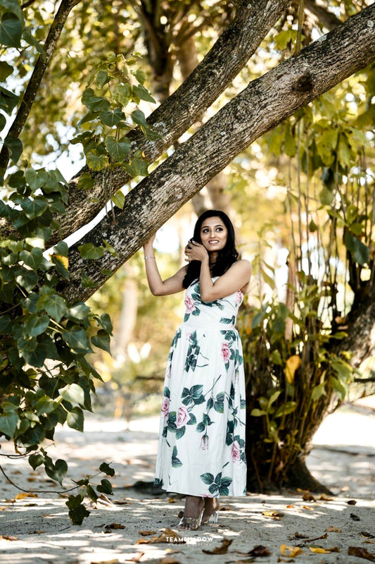 Belinda Tube Floral Dress