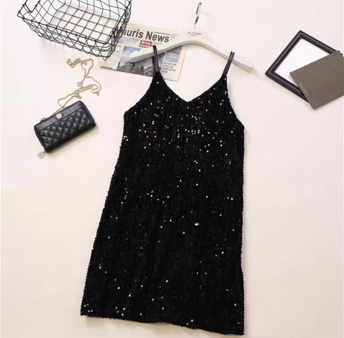 Anya Sequin Dress