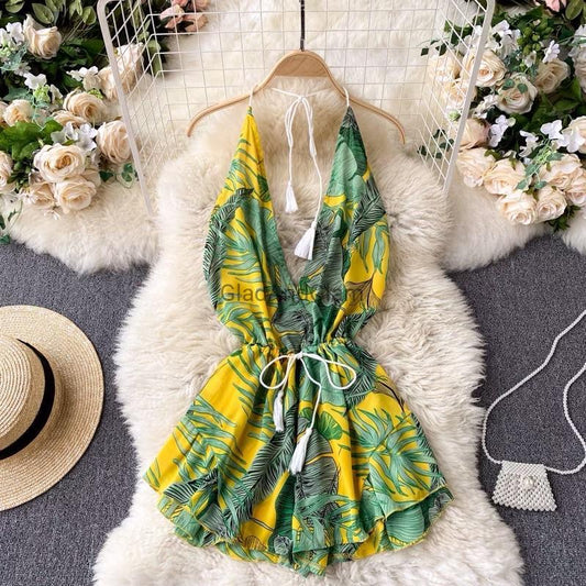 Madonna Printed Beachy Dress