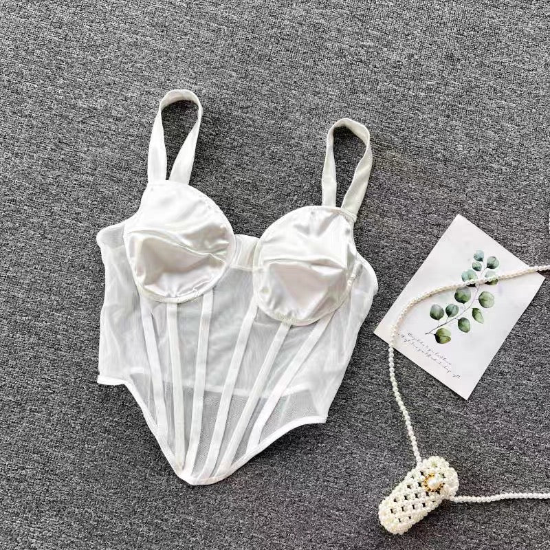 White Corset Top