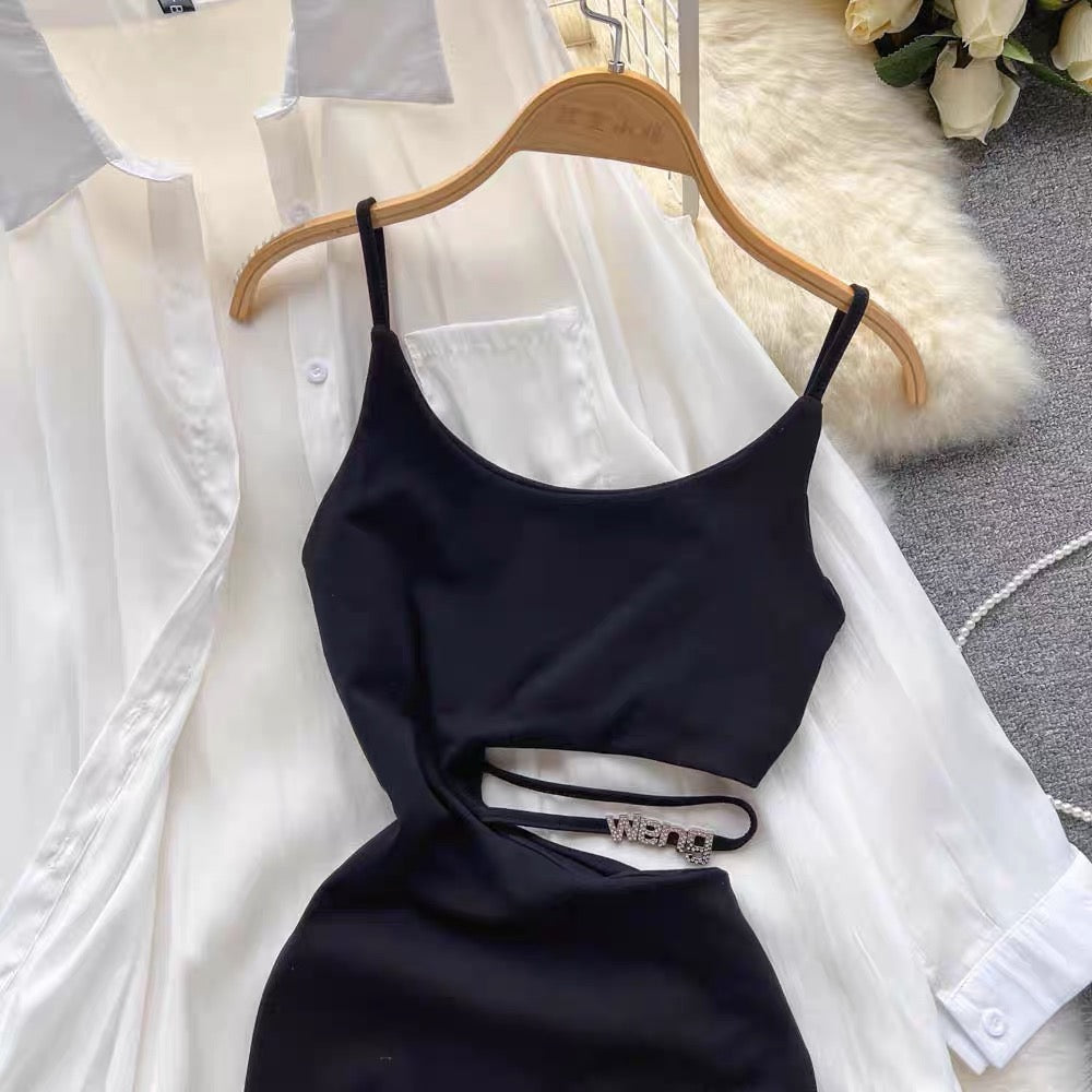 Aliya Dress With Shirt Set