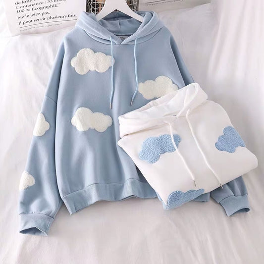 Cloud Print Hoodie