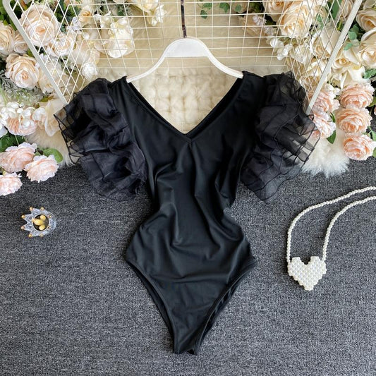 Butterfly Sleeve Bodysuit