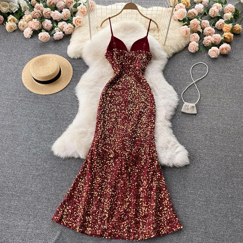 El Sequin Dress GladAndGlam