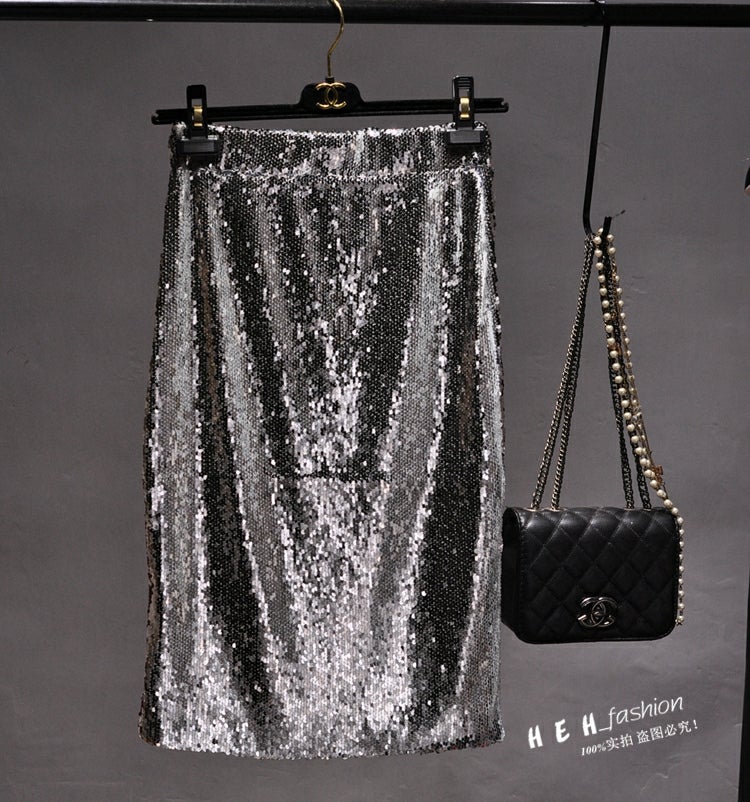 Sequin Skirt GG