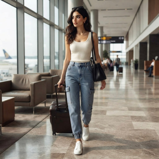 Kylie Denim Joggers