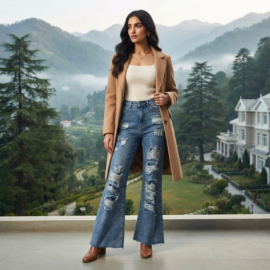 Aya Ripped Jeans