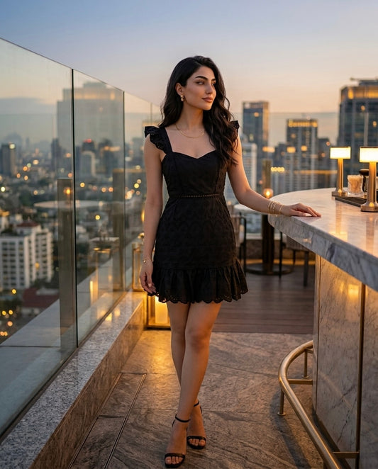 Isadora Ruffle Dress
