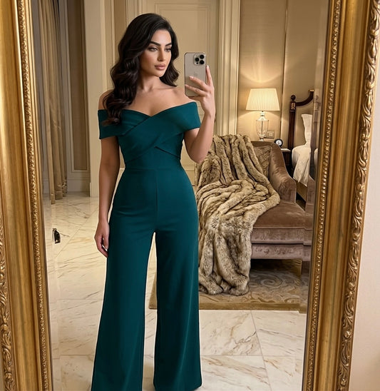 Venice Off Shoulder Jumpsuit