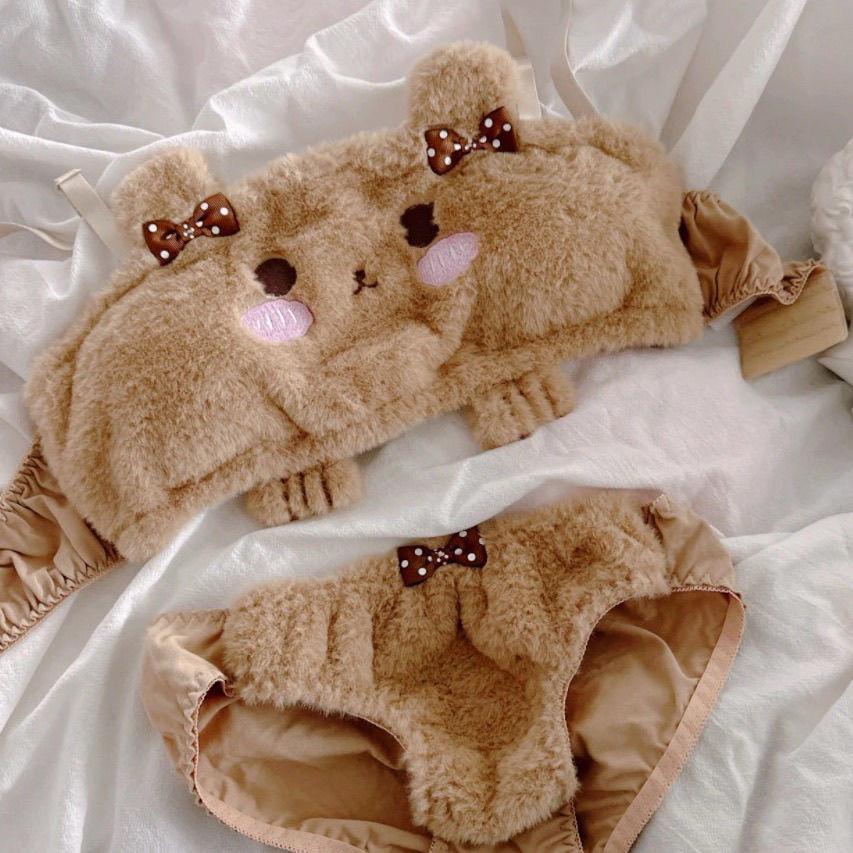 Cute bear lingerie 