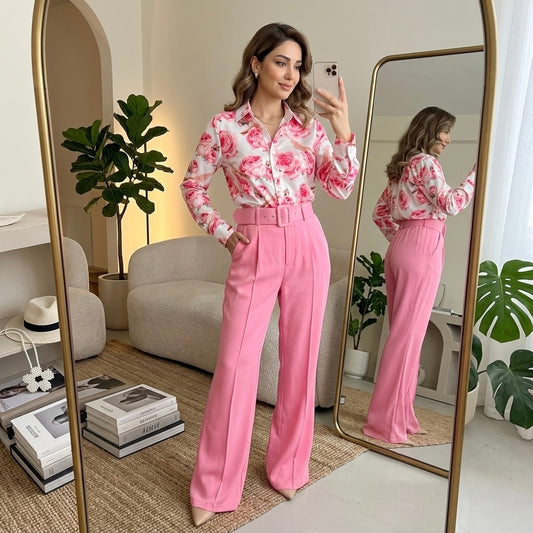 Rhea Floral Two Piece Set