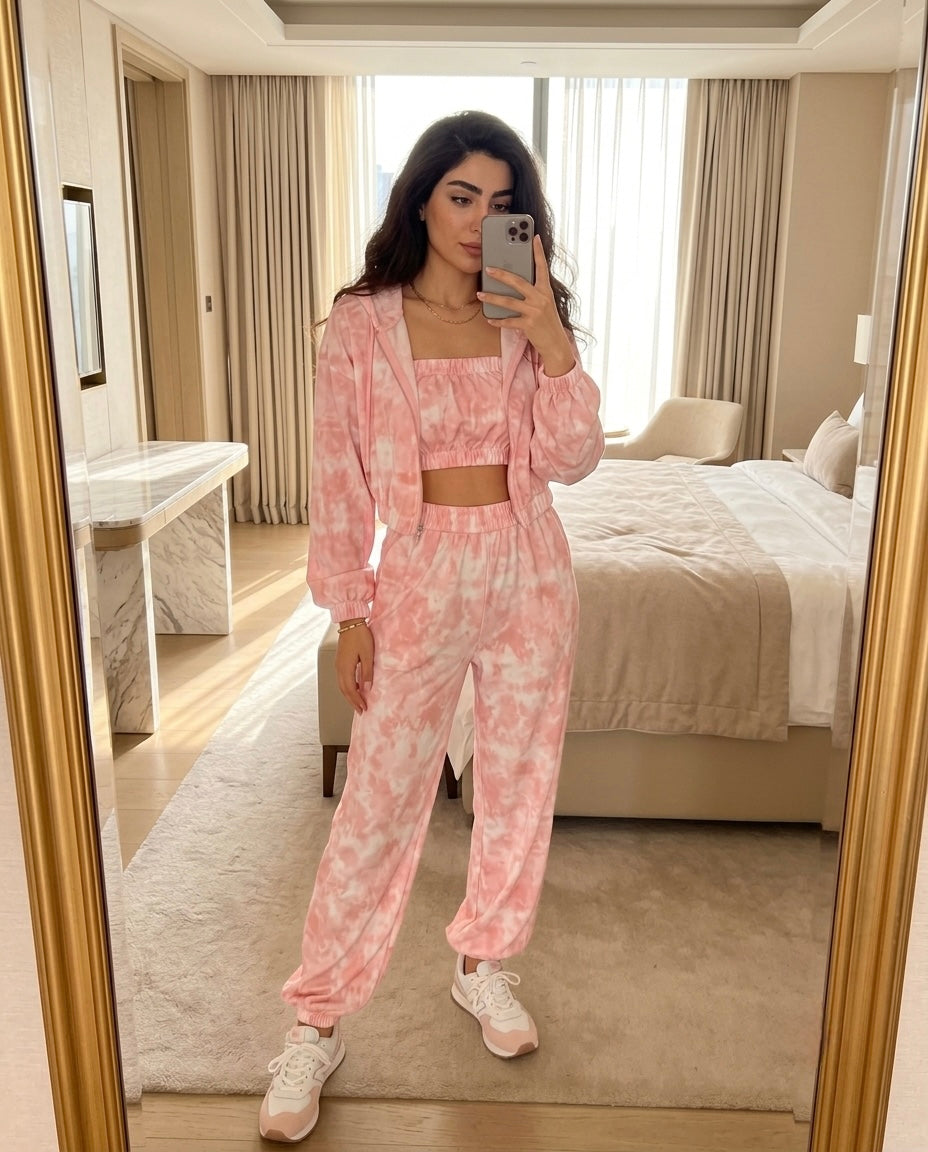 Bella Tie Dye Tracksuit